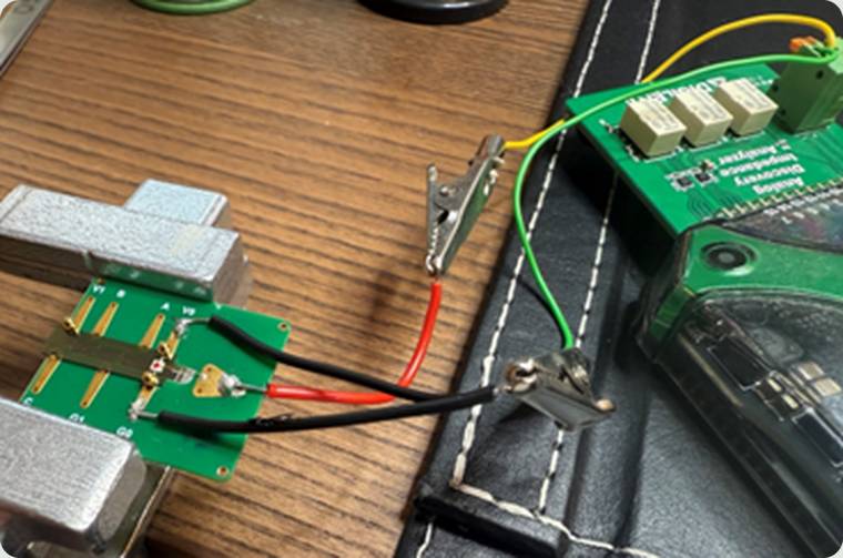 Resonance tracking electronics on the bench